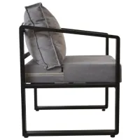 Fotoliu living DecoPrim York Black Gray photo 4