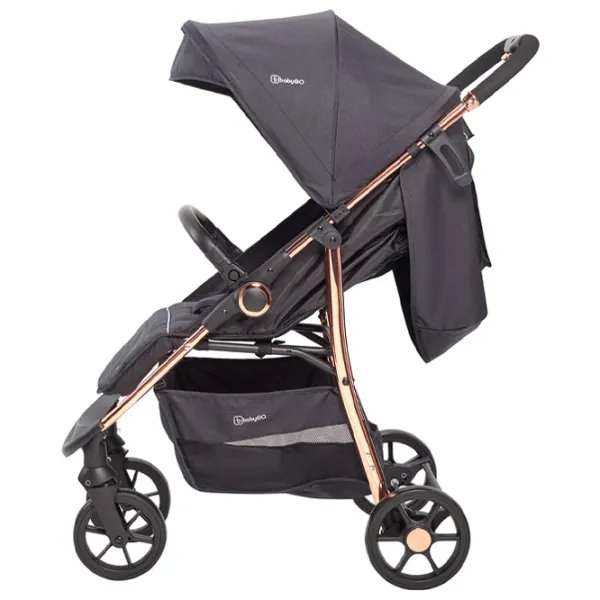 Cărucior pentru copil BabyGo Style 3 in 1 506-002/ Black photo 3