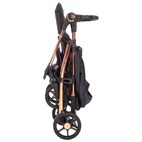 Cărucior pentru copil BabyGo Style 3 in 1 506-002/ Black photo 5