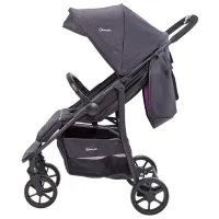 Cărucior pentru copil BabyGo Style 3 in 1 506-003/ Pink photo 3