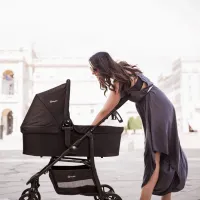 Cărucior pentru copil BabyGo Style 3 in 1 506-003/ Pink photo 8