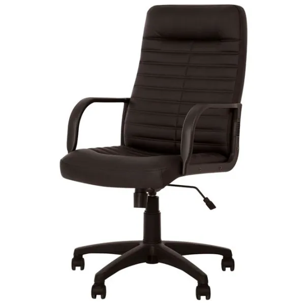 Fotoliu de birou AG Orman KD Piele artificială/ Black photo 2