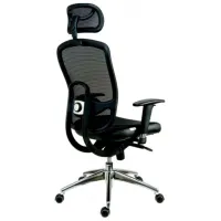Офисное кресло AG Ergo Style 800S HB Акриловая сетка/ Черный photo 3