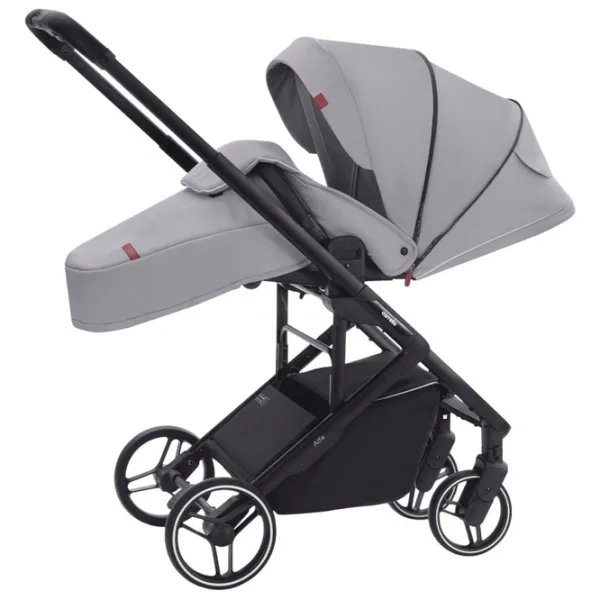 Cărucior pentru copil Carrello Alfa 2 in 1 (E88) 466-001/ Light Gray photo 2