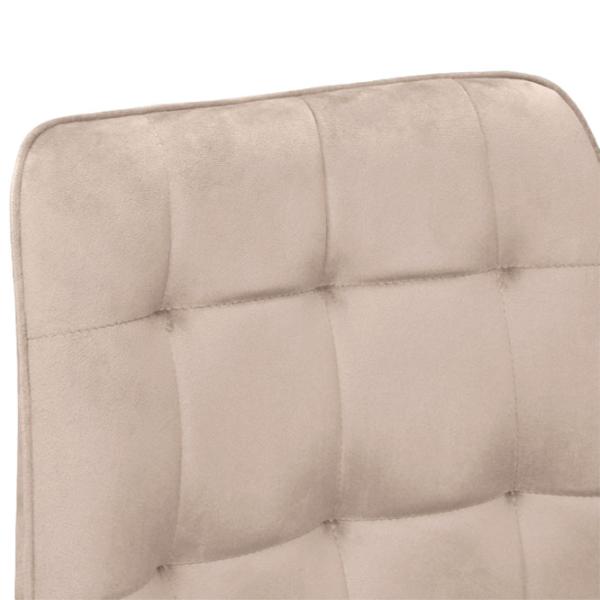 Scaun de bucătărie DecoPrim Capella Stofă/ Beige White photo 5