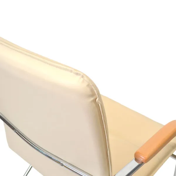 Офисный стул DecoPrim Samba Chrome V-18 Искусственная кожа/ Бежевый photo 8 Офисный стул DecoPrim Samba Chrome V-18 Искусственная кожа/ Бежевый photo 8