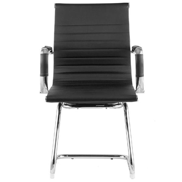 Scaun de birou DecoPrim F-75L Piele artificială/ Black photo 2