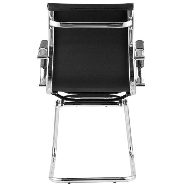 Scaun de birou DecoPrim F-75L Piele artificială/ Black photo 4