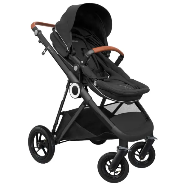 Cărucior pentru copil BabyGo Halime Air 503-001/ Black photo 2