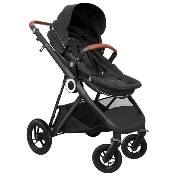Cărucior pentru copil BabyGo Halime Air 503-001/ Black photo 2