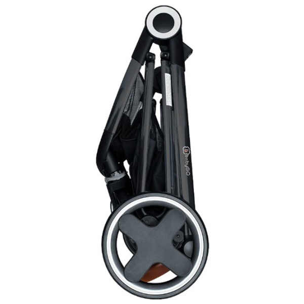 Cărucior pentru copil BabyGo Halime Air 503-001/ Black photo 5