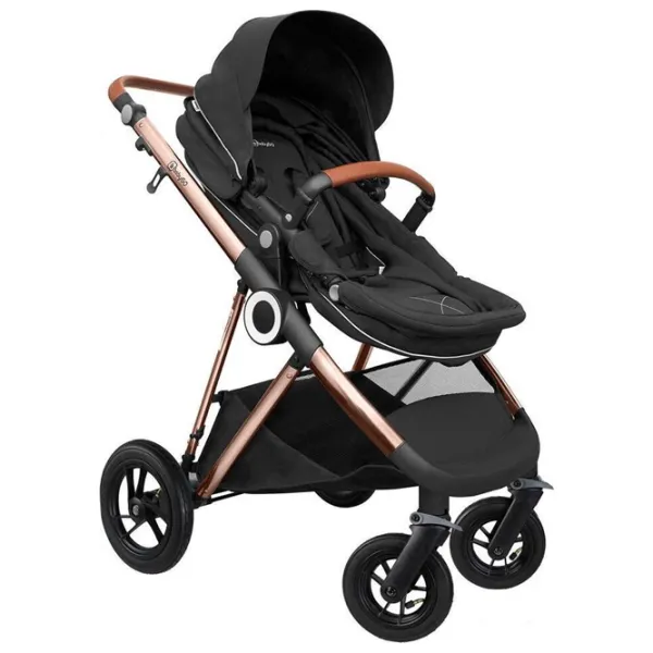 Детская коляска BabyGo Halime Air 503-002/ Черный photo 2 Детская коляска BabyGo Halime Air 503-002/ Черный photo 2