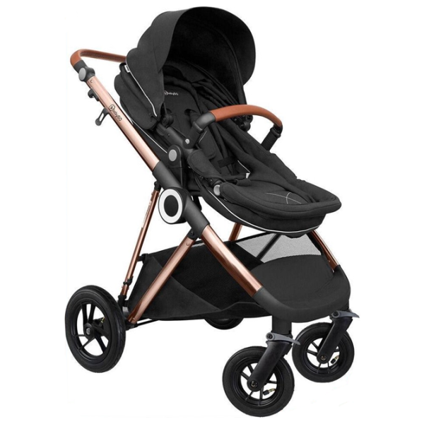 Детская коляска BabyGo Halime Air 503-002/ Черный photo 2 Детская коляска BabyGo Halime Air 503-002/ Черный photo 2
