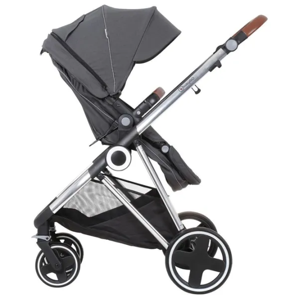 Cărucior pentru copil BabyGo Halime 504-002/ Gray photo 4