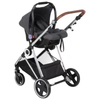 Cărucior pentru copil BabyGo Halime 504-002/ Gray photo 7