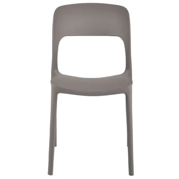 Scaun de bucătărie DecoPrim Vigo Plastic/ Dark Gray photo 2 Scaun de bucătărie DecoPrim Vigo Plastic/ Dark Gray photo 2