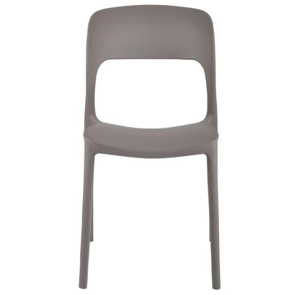 Scaun de bucătărie DecoPrim Vigo Plastic/ Dark Gray photo 2 Scaun de bucătărie DecoPrim Vigo Plastic/ Dark Gray photo 2