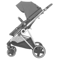 Детская коляска BabyGo Halime 504-001/ Серый photo 6