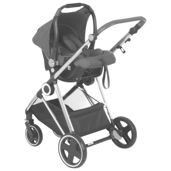 Cărucior pentru copil BabyGo Halime 504-001/ Gray photo 8