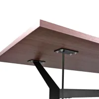 Masă de bucătărie DecoPrim Mira MDF/ Brown photo 5