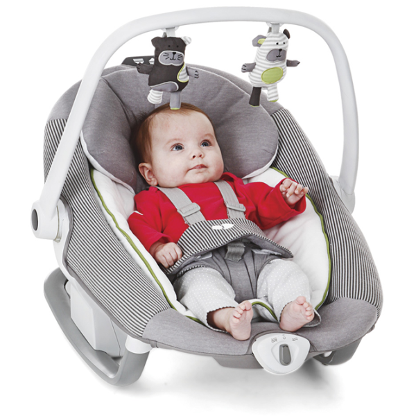 Детские качели Joie Serina 2 in 1 (540-001) 9 кг/ Бежевый photo 9