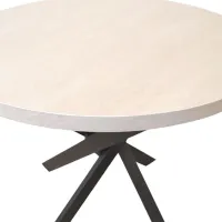Masă de bucătărie DecoPrim Torino Rondo PAL/ Beige photo 5