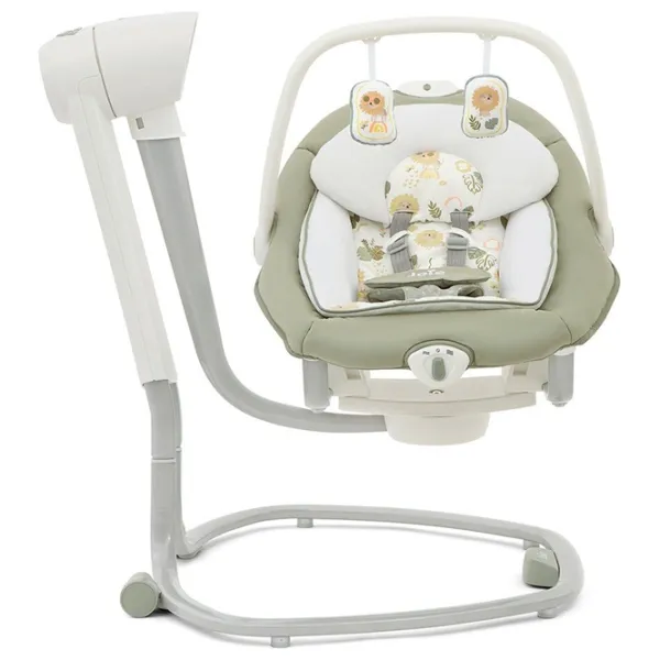 Leagăn pentru bebeluși Joie Serina 2 in 1 (540-003) 9 kg/ Green photo 3