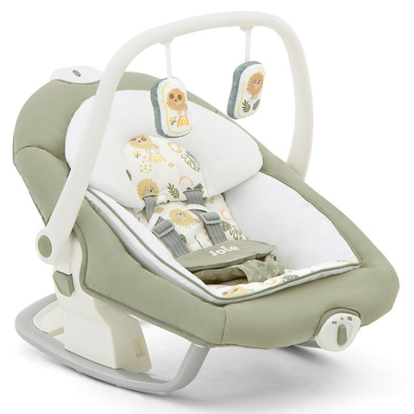 Leagăn pentru bebeluși Joie Serina 2 in 1 (540-003) 9 kg/ Green photo 9