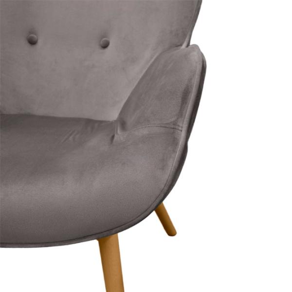 Fotoliu living DecoPrim Leonard Dark Gray photo 3 Fotoliu living DecoPrim Leonard Dark Gray photo 3