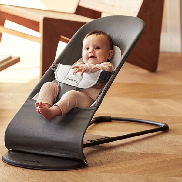 Leagăn pentru bebeluși BabyBjorn Balance Soft (481-001) 13 kg/ Dark Gray photo 8