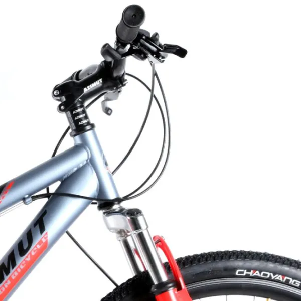 Bicicletă Azimut Scorpion 29" 19" Oțel/ Red Gray photo 2