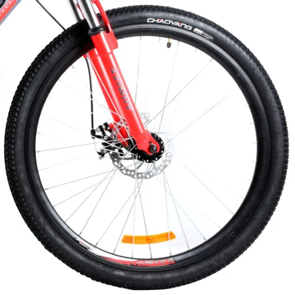 Bicicletă Azimut Scorpion 29" 19" Oțel/ Red Gray photo 3