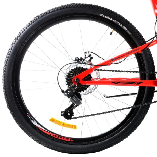 Bicicletă Azimut Scorpion 29" 19" Oțel/ Red Gray photo 4