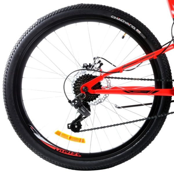 Bicicletă Azimut Scorpion 29" 19" Oțel/ Red Gray photo 4