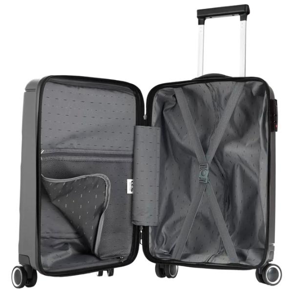 Valiză CCS 5225 105l/ Anthracite Black photo 5
