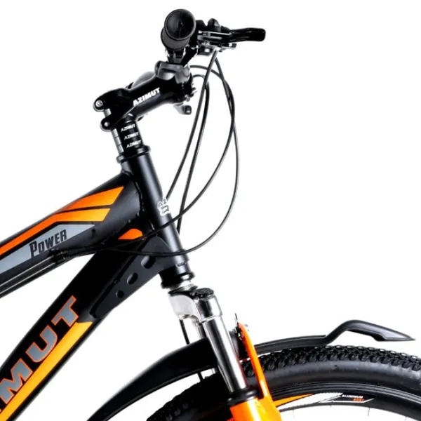 Bicicletă Azimut Power 26" 19" Oțel/ Black Orange photo 2 Bicicletă Azimut Power 26" 19" Oțel/ Black Orange photo 2