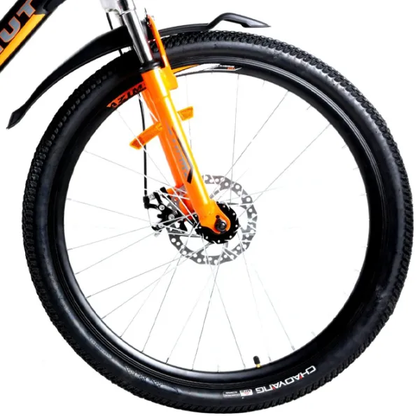 Bicicletă Azimut Power 26" 19" Oțel/ Black Orange photo 3 Bicicletă Azimut Power 26" 19" Oțel/ Black Orange photo 3