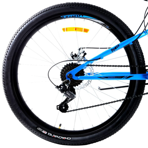 Bicicletă Azimut Power 26" 19" Oțel/ Black Blue photo 4 Bicicletă Azimut Power 26" 19" Oțel/ Black Blue photo 4