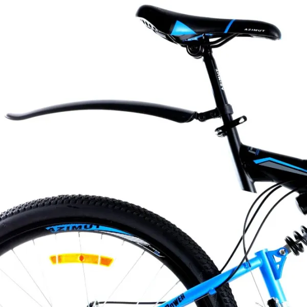 Bicicletă Azimut Power 26" 19" Oțel/ Black Blue photo 5 Bicicletă Azimut Power 26" 19" Oțel/ Black Blue photo 5