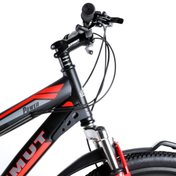 Bicicletă Azimut Power 26" 19" Oțel/ Black Red photo 2 Bicicletă Azimut Power 26" 19" Oțel/ Black Red photo 2