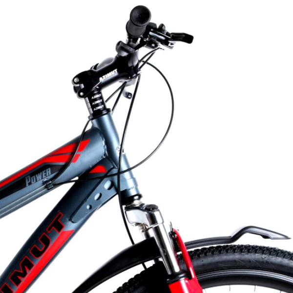 Bicicletă Azimut Power 26" 19" Oțel/ Gray Red photo 2 Bicicletă Azimut Power 26" 19" Oțel/ Gray Red photo 2