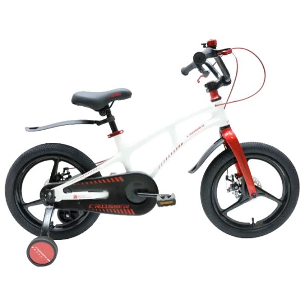 Bicicletă Crosser Magnesium New 16" Aliaj de magneziu/ White Black photo 2 Bicicletă Crosser Magnesium New 16" Aliaj de magneziu/ White Black photo 2