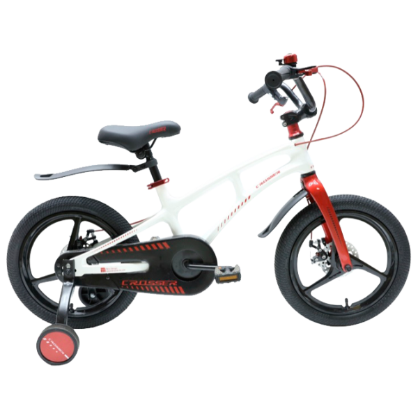 Bicicletă Crosser Magnesium New 16" Aliaj de magneziu/ White Black photo 2 Bicicletă Crosser Magnesium New 16" Aliaj de magneziu/ White Black photo 2
