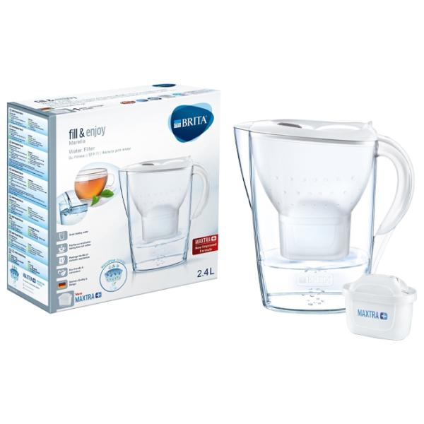 Filtru de apă Brita Marella Plastic/ White/ 2.4 l photo 4