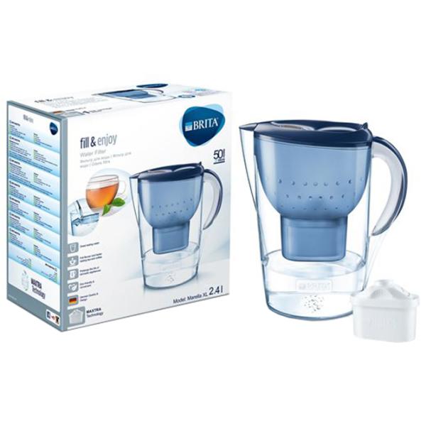 Filtru de apă Brita Marella Plastic/ Blue/ 2.4 l photo 4