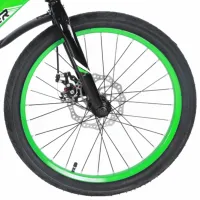 Bicicletă Crosser Hunter 20" Aliaj de magneziu/ Green Black photo 3