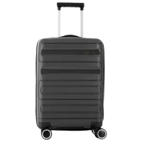 Чемодан CCS 5225 Set 105л/ Anthracite Черный photo 2