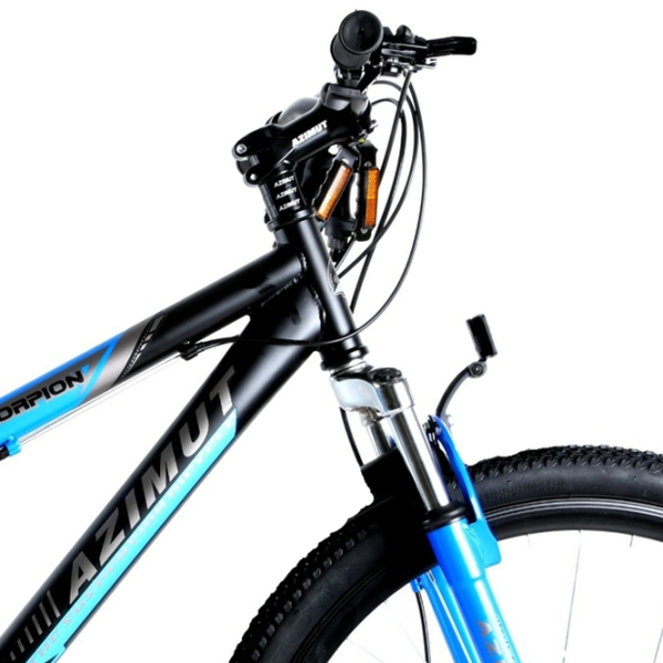 Bicicletă Azimut Scorpion 29" 19" Oțel/ Black Blue photo 2 Bicicletă Azimut Scorpion 29" 19" Oțel/ Black Blue photo 2