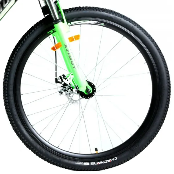 Bicicletă Azimut Scorpion 26" 19" Oțel/ Black Green photo 3 Bicicletă Azimut Scorpion 26" 19" Oțel/ Black Green photo 3