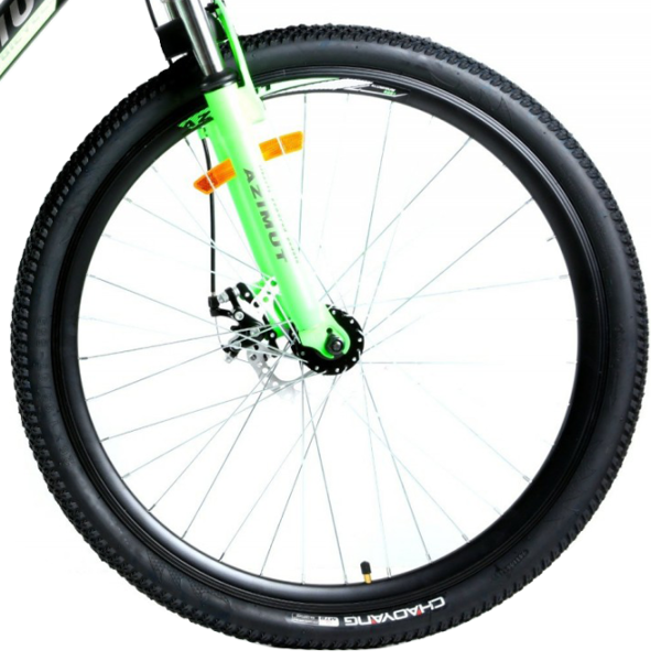 Bicicletă Azimut Scorpion 26" 19" Oțel/ Black Green photo 3 Bicicletă Azimut Scorpion 26" 19" Oțel/ Black Green photo 3